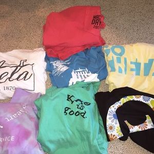 KAO XL t shirt bundle! 7 shirts! Kappa alpha theta